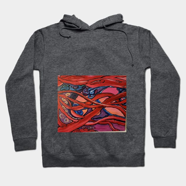 Heart Valve Tentacles Hoodie by ARSTees